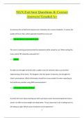 NGN Exit hesi Questions & Correct  Answers&sol; Graded A&plus;