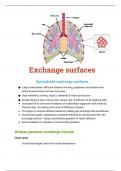gas exchanges module 3 biology notes 