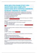 NEW GEN CPIA EXAM STUDY 250&plus; QUESTIONS 2024 COMPLETE QUESTIONS WITH VERIFIED ANSWERS ALREADY GRADED A&plus; RATED 