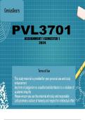 PVL3701 Assignment 1 Semester 1 2024 (890697)