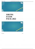 ISR3701 exam pack latest and updated A+