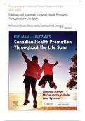 Test Bank - Edelman and Kudzma's Canadian Health Promotion Throughout the Life Span, 1st Edition (Dames, 2021), Newest Edition