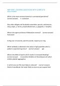 ABP PART 1 BOARDS QUESTIONS WITH COMPLETE SOLUTIONS&excl;&excl;