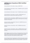 CIPP&sol;E EXAM PACKAGE DEAL WITH COMPLETE SOLUTIONS &lpar;GRADED A&plus;&rpar;