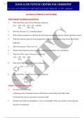 CBSE 12th Chemistry Unit 7 - ALCOHOLS PHENOLS AND ETHERS MCQs