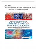 Test bank - Understanding Anatomy & Physiology&colon; A Visual&comma; Auditory&comma; Interactive Approach 3rd edition &lpar; Gale&comma;2024&rpar; Newest Edition 