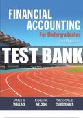 SOLUTIONS MANUAL FOR FINANCIAL ACCOUNTING FOR UNDERGRADUATES 4TH EDITION