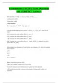 Econometrics PASSED Exam Questions  and CORRECT Answers