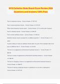 NYS Esthetics State Board Exam Review 2024 Questions and Answers 100&percnt; Pass