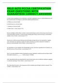 PALO ALTO PCCSA CERTIFICATION EXAM QUESTIONS WITH GUARANTEED CORRECT ANSWERS