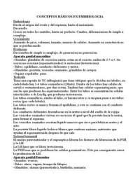 Conceptos de embriologia 