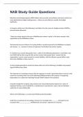 NAB Study Guide Questions And Answers Exam 2024-2025&lpar;RATED 100&percnt;&rpar;