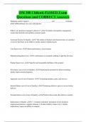 OM 300 Chilcutt PASSED Exam Questions and CORRECT Answers