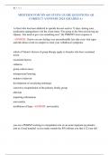 MIDTERM FOR MN 665 STUDY GUIDE QUESTIONS AD  CORRECT ANSWERS 2024 &vert;GRADED A&plus;