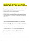 Certificate of Fitness for Fire Guard for Shelters &lpar;F02&sol;F80&rpar; Latest 2024 &vert; Graded A&plus;&period;