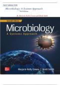 TEST BANK - Microbiology: A Systems Approach 7th Edition( Marjorie Kelly Cowan,2023 ),Newest Edition