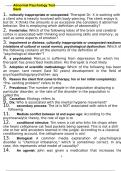 PSYCH UNIT 5