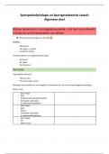 Volledige Samenvatting Sportpathofysiologie + gerelateerde letsels (eigen notities + ppts)