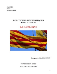 Politique Linguistique en Catalogne