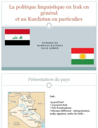Politique Linguistique en Irak et au Kurdistan