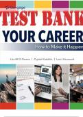 Your Career_How to Make it Happen 10th Edition by Lisa, Crystal TEST BANK