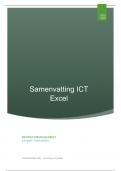 Samenvatting ICT skills: deel Excel
