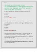 MS CLASS D LICENSE TEST EXAM&vert;  ALLQUESTIONS AND CORRECT ANSWERS &vert; MOST  RECENT AND VERIFIED SOLUTIONS ALREADY  GRADED A&plus;&vert; BRAND NEW&excl;&excl;&excl;