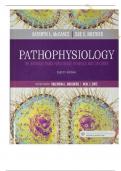 TEST BANK--MCCANCE HUETHER PATHOPHYSIOLOGY THE BIOLOGICAL BASIS FOR DISEASE IN ADULTS AND CHILDREN, 8TH EDITION