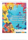 TEST BANK--VARCAROLIS' FOUNDATIONS OF PSYCHIATRIC-MENTAL HEALTH NURSING A CLINICAL, 9TH EDITION BY MARGARET JORDAN  HALTER TEST BANK , 10TH EDITION. CHAPTER 1- 36 ALL CHAPTERS INCLUDED