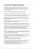 Enrichment Liability & Estoppel&period;