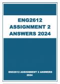 ENG2612 ASSIGNMENT 2 ANSWERS 2024