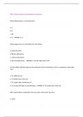 TEAS 7 Science Practice Test Questions and answers