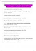 National Geography Bee Test &vert; 100&percnt; Correct Answers &vert; Verified &vert; Latest 2024 Version