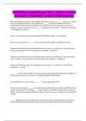 NATOPS Closed Book Test &vert; 100&percnt; Correct Answers &vert; Verified &vert; Latest 2024 Version