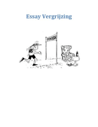 Essay vergrijzing 
