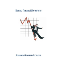 Essay Financiële crisis