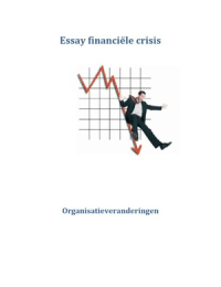 Essay Financi&euml;le crisis
