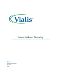 Scenario based planning Vialis