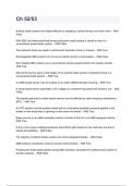 Ch 52&sol;53 Exam 2024&sol;2025 Questions & Answers Already Graded A Solutions&period;