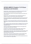 APUSH AMSCO Chapters 12-15 Exam Questions and Answers