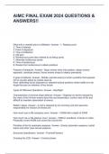 AIMC FINAL EXAM 2024 QUESTIONS & ANSWERS&excl;&excl;