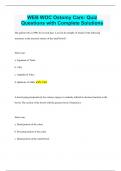 WOCN Wound Care Bundled Exams Questions and Answers Latest Versions &lpar;2024&sol;2025&rpar; &lpar;Complete and Accurate&rpar;