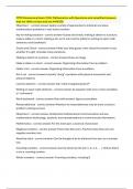MTTC Elementary Exam &lpar;103&rpar;&colon; Mathematics with Questions and simplified Answers that are 100&percnt; correct and are A&plus;RATED 