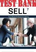 SELL 7th Edition By Thomas Ingram, Raymond, Ramon, Charles, Michael_TEST BANK