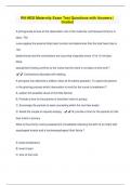 RN HESI Maternity Exam Test Questions with Answers | Graded
