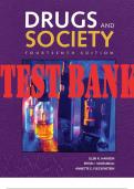 Drugs & Society 14th Edition Glen Hanson; Peter Venturelli_TEST BANK