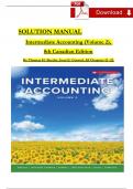 Beechy/Conrod, Intermediate Accounting (Volume 2), 8th Edition SOLUTION MANUAL, Complete Chapters 12 - 22, Verified Latest Version 