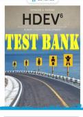 TEST BANK FOR HDEV 6TH EDITION BY RATHUS