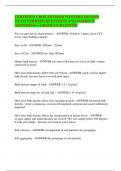 CERTIFIED CROP ADVISOR WESTERN REGION  EXAM VERIFIED QUESTIONS AND CORRECT  ANSWERS&vert;A &plus; GRADE GURANTEED