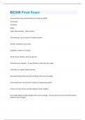 EC248 Final Exam questions and answers all are correct 2024 graded A&plus;